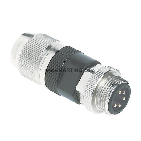 Harting Cicular Connector w. Harax 7/8" L5 M 21041161505